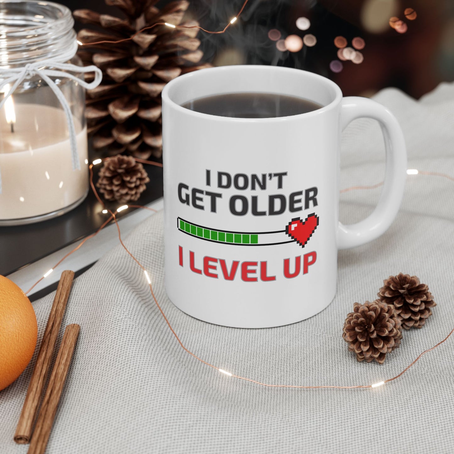 I Don't Get Older Mug