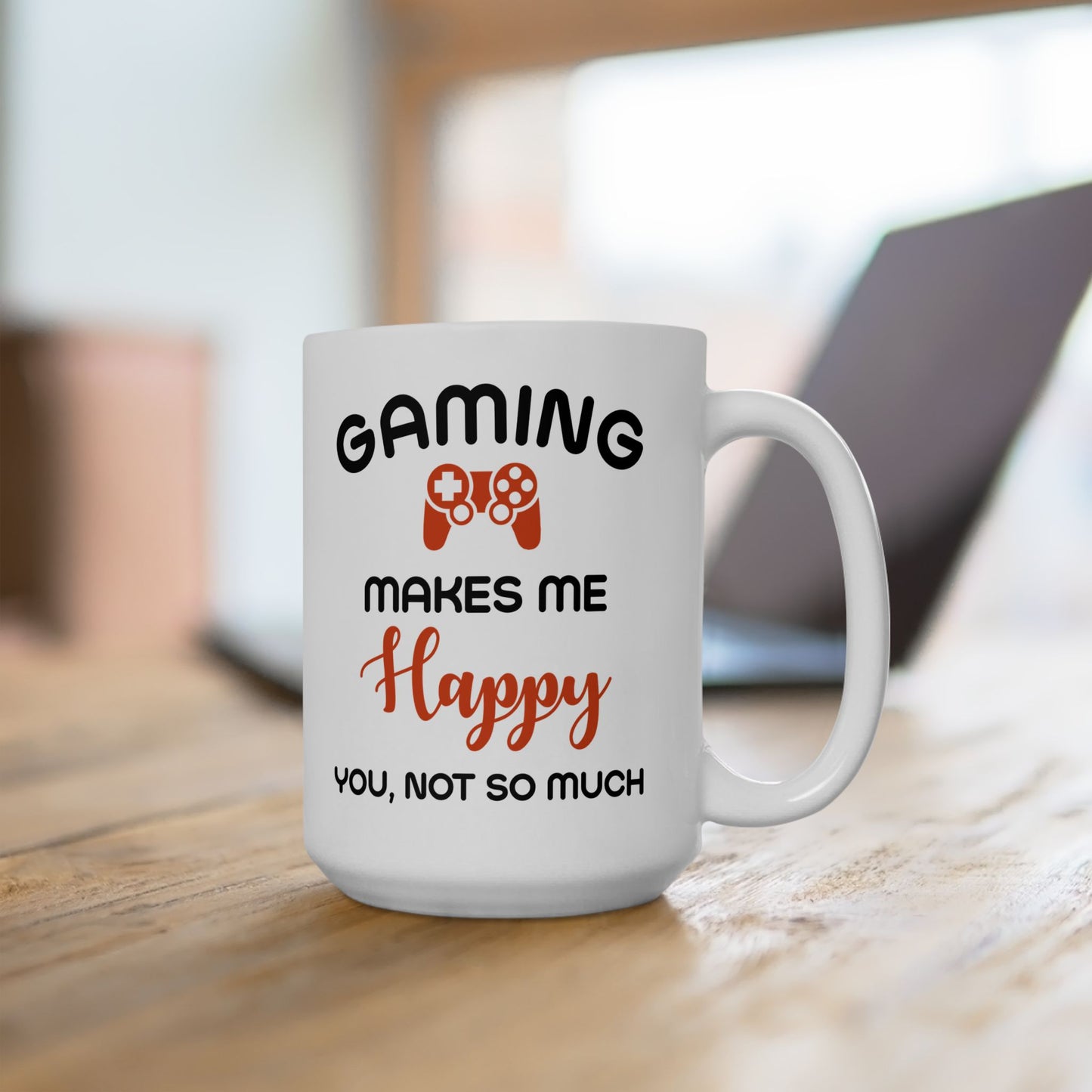 Gaming Makes Me Happy Mug