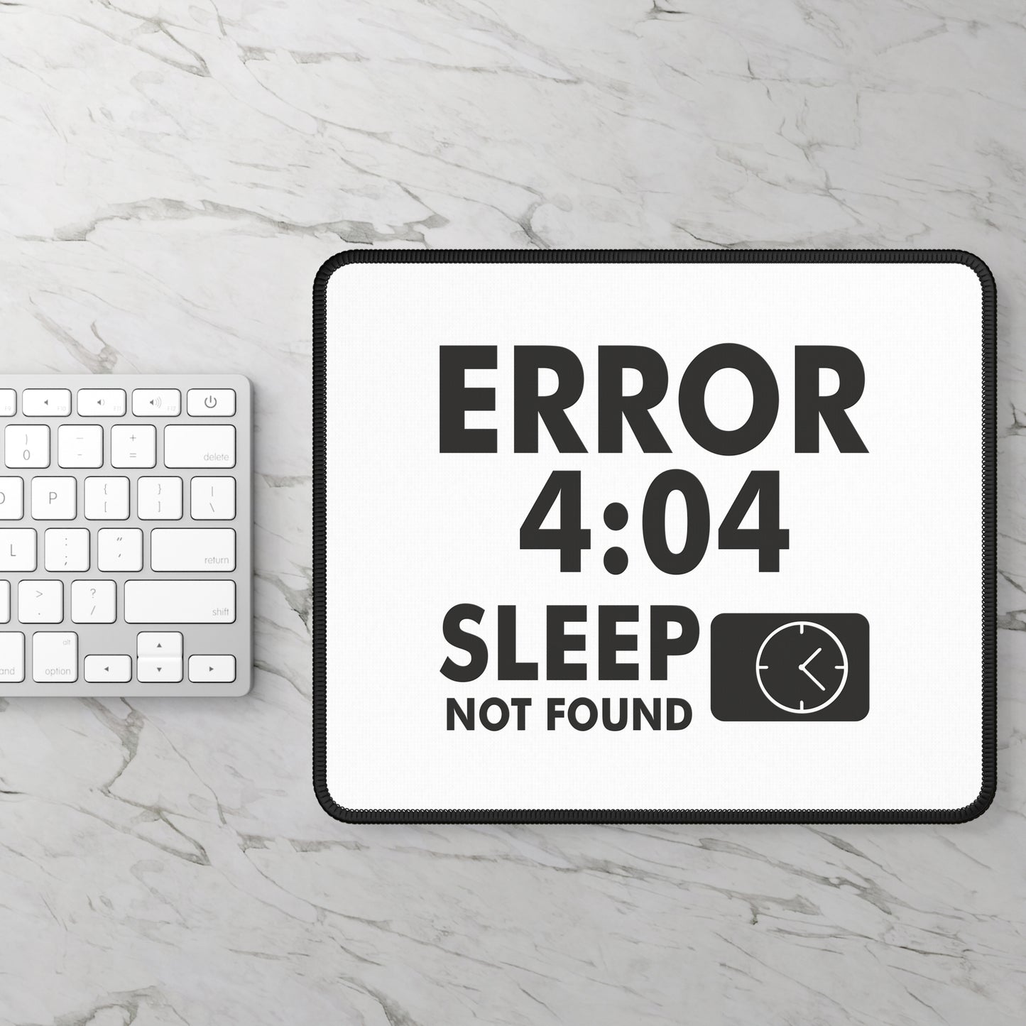404 Sleep not found Gaming Mouse Pad