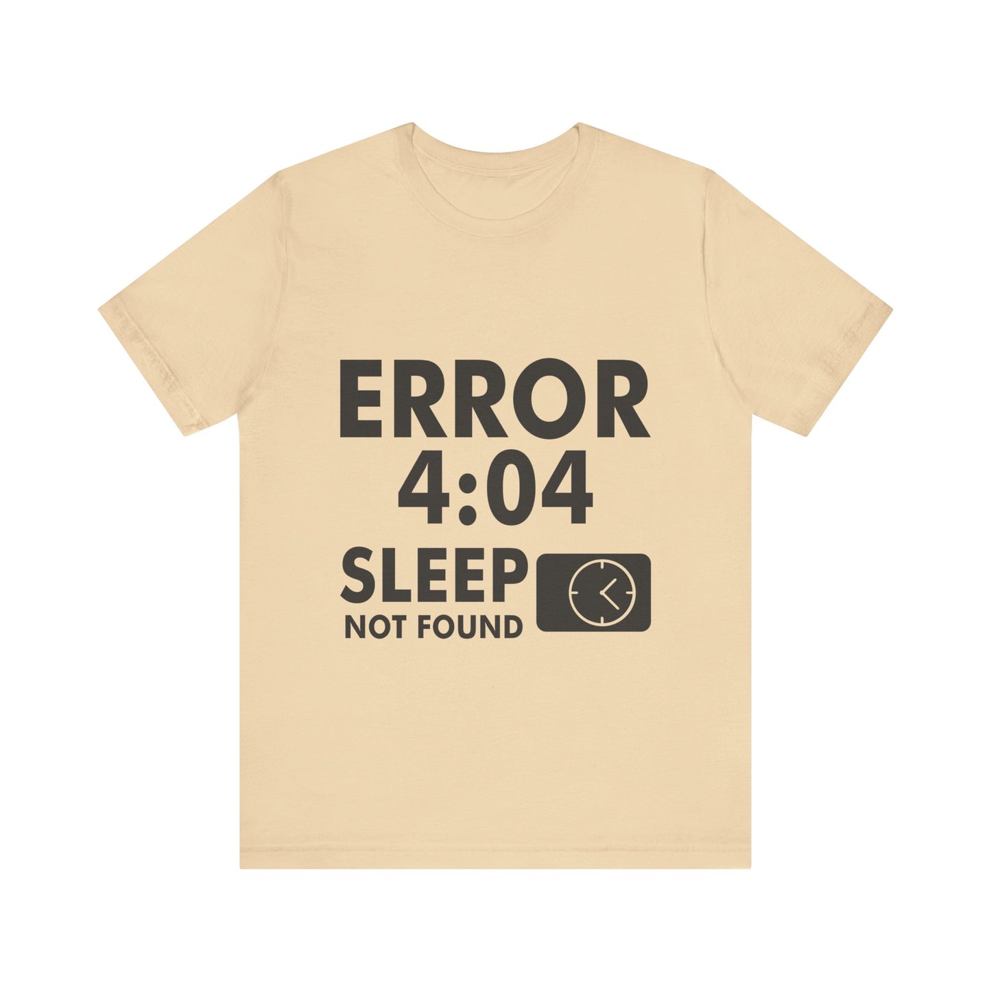 404 sleep not found t-shirt