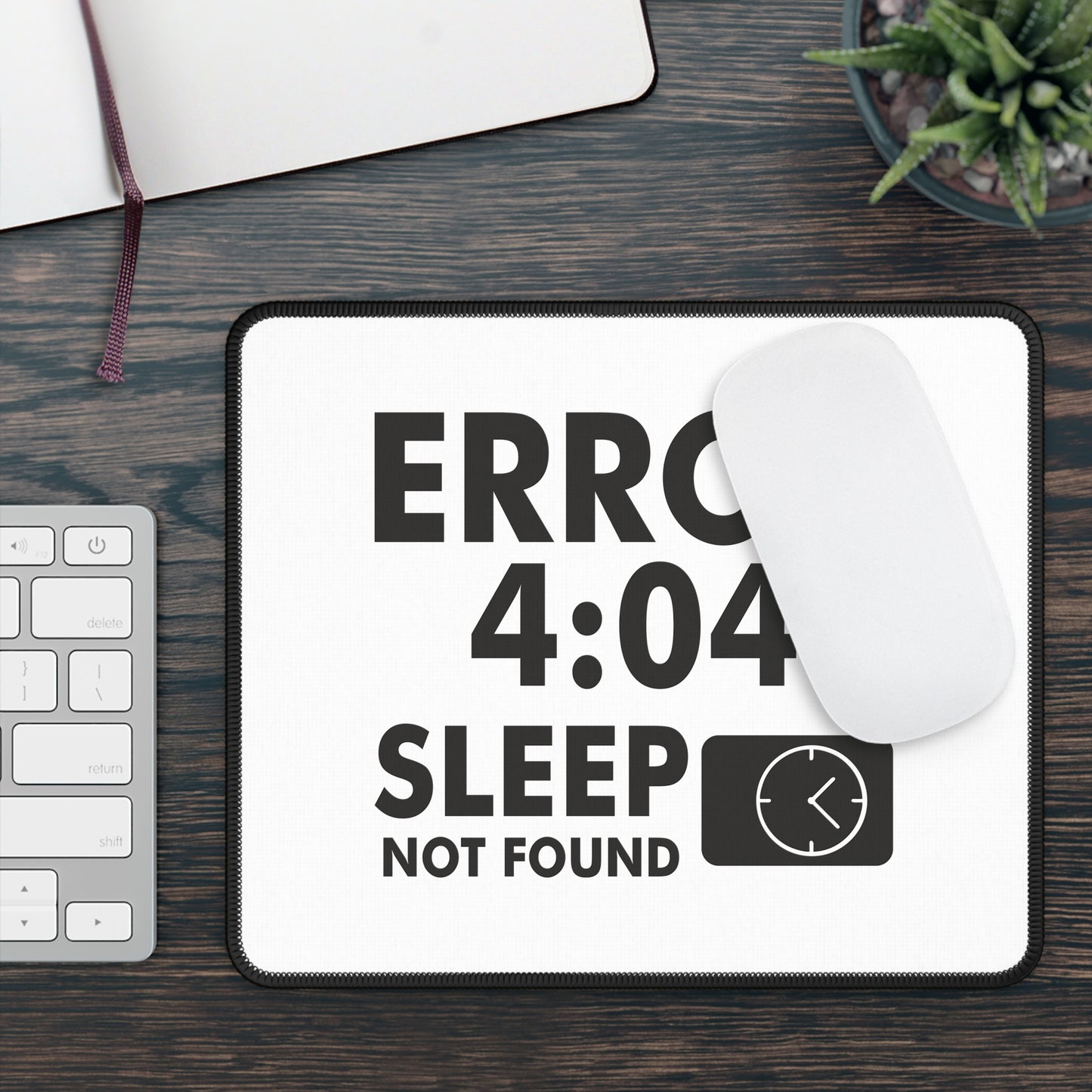 404 Sleep not found Gaming Mouse Pad