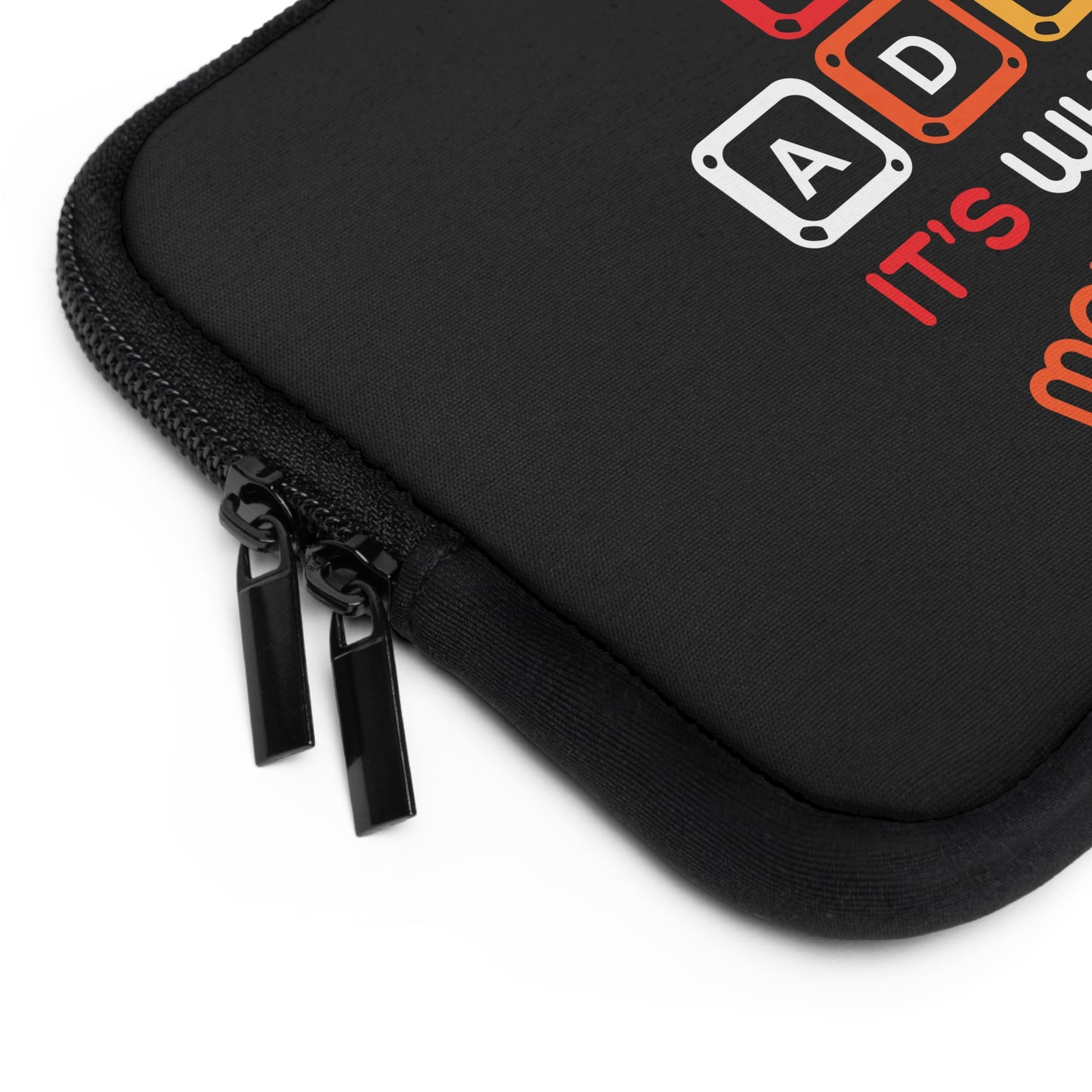 WADS It's What Moves Me Laptop Sleeve