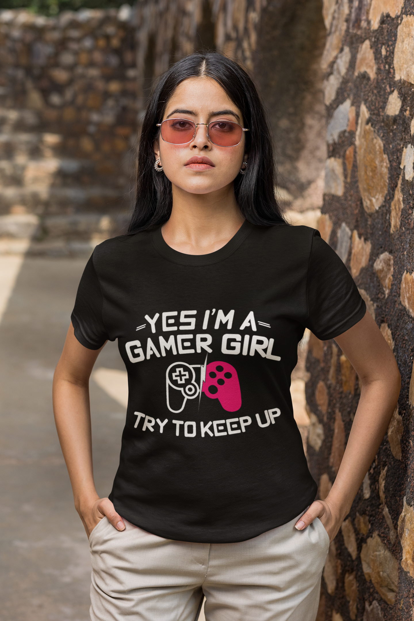 Yes I'm A Gamer Girl T-shirt