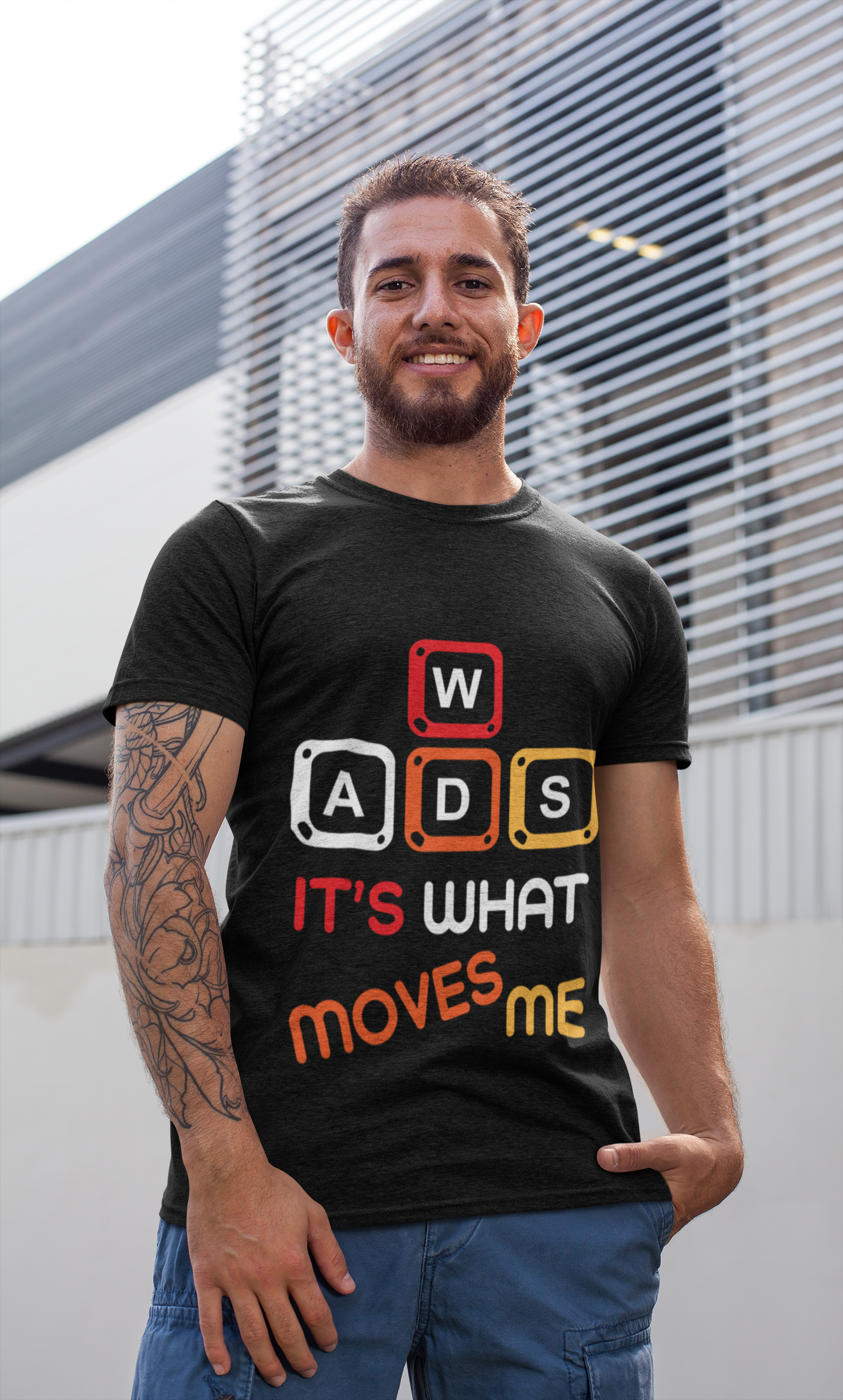 WADS It's What Moves Me T-shirt