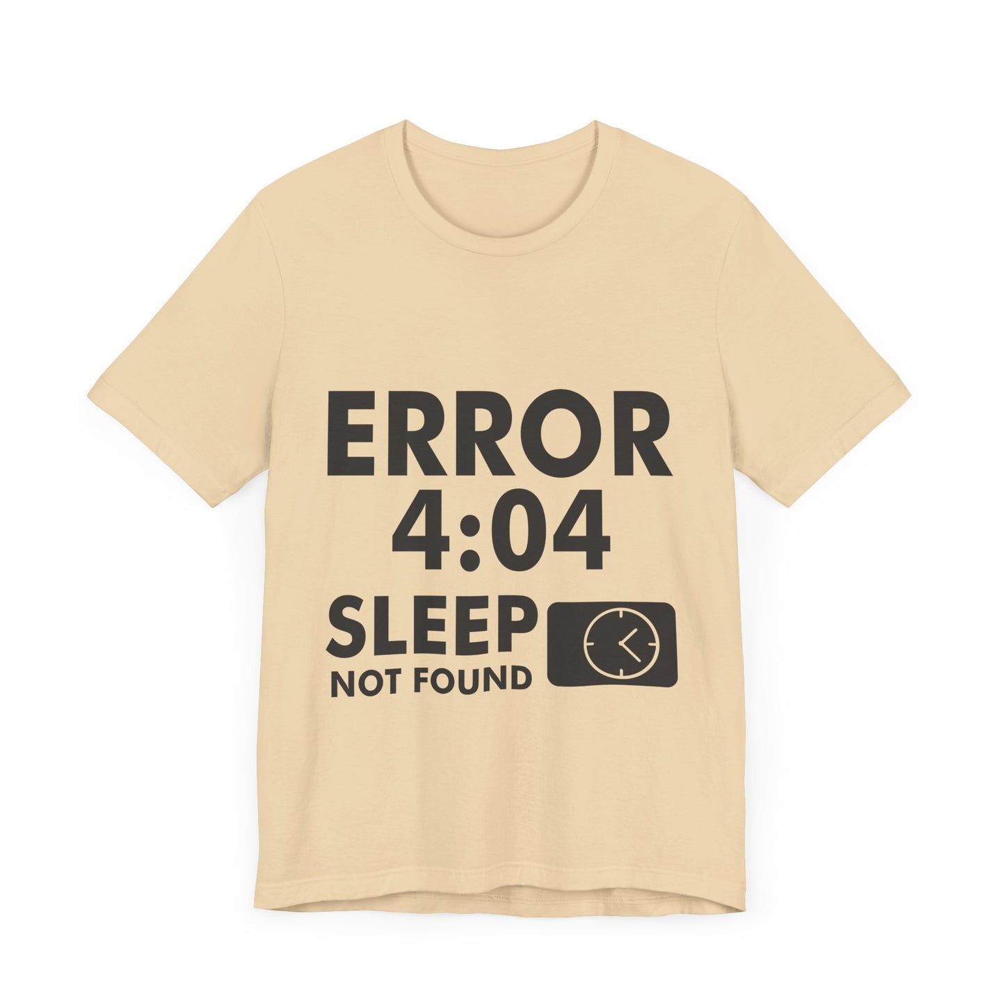 404 sleep not found t-shirt