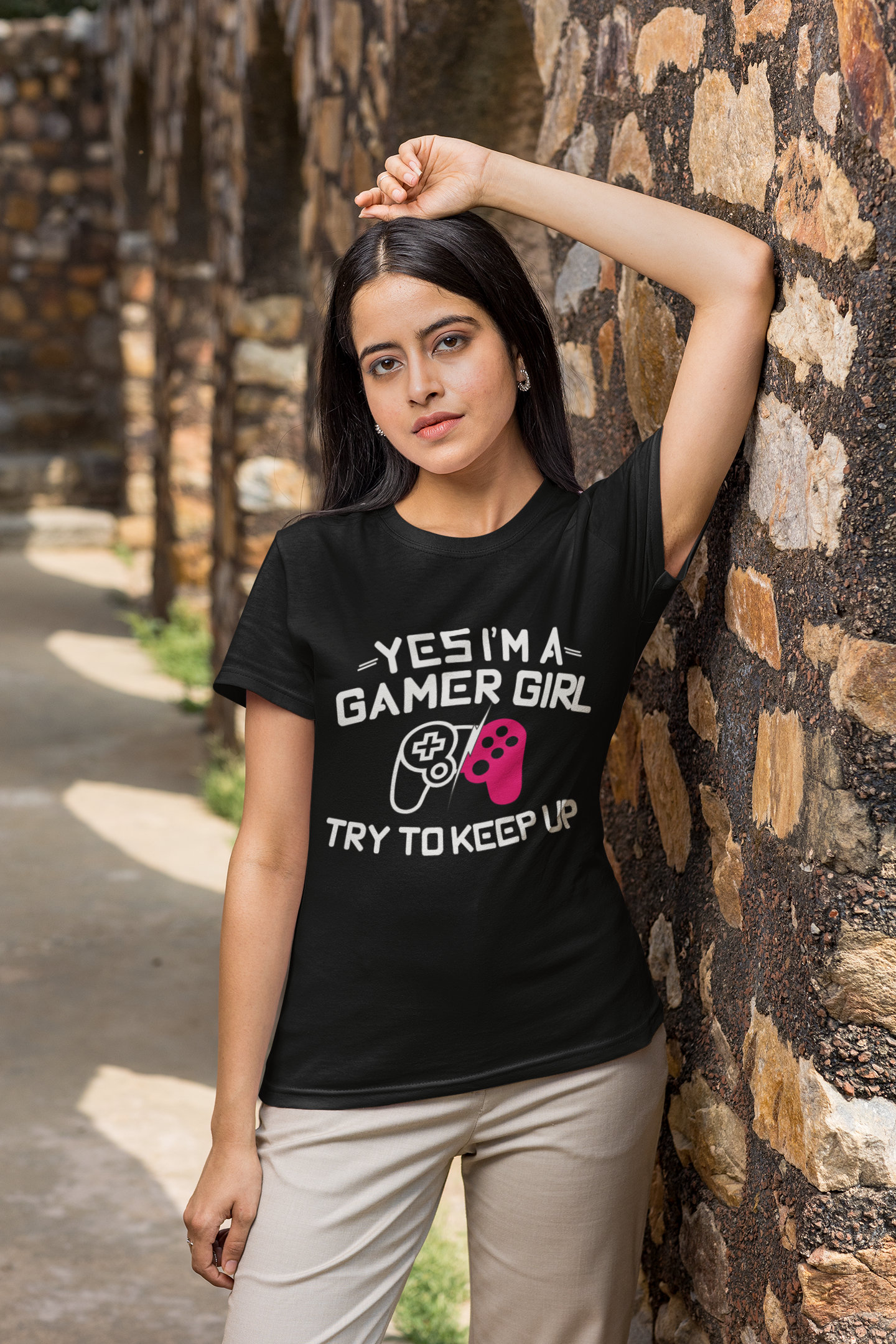 Yes I'm A Gamer Girl T-shirt
